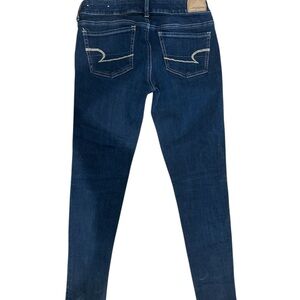 American Eagle Outfitters Dark Blue Skinny Jeans